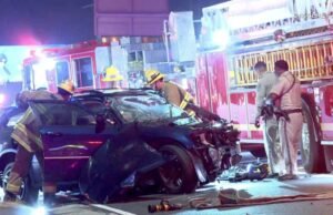 Um motorista na direção errada na rodovia 405 causou um acidente fatal em Hawthorne