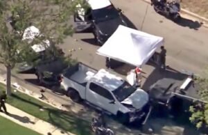 Caçada por tiroteio policial fatal termina em acidente mortal em Simi Valley