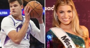 O novo Laker Walker Kessler apresentou a Miss América 2025 Abbie Stockard