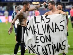 Reino Unido insta FIFA a investigar Argentina por causa da bandeira das Malvinas na Copa do Mundo