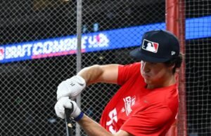A principal escolha dos Dodgers, Bo Lowrance, foi inspirada em Freddie Freeman