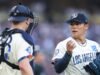 Yoshinobu Yamamoto começou mal na vitória dos Dodgers sobre o Arizona