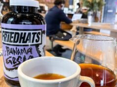 a experiência de beber café mais satisfatória da minha vida