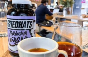 a experiência de beber café mais satisfatória da minha vida