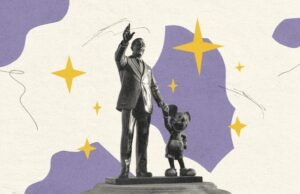 Oferta de ingressos para a Disneylândia, e a última com a Paramount-Warner Bros.