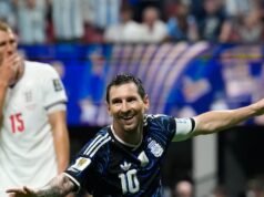 Lionel Messi, Argentina venceu a semifinal da Copa do Mundo contra a Inglaterra