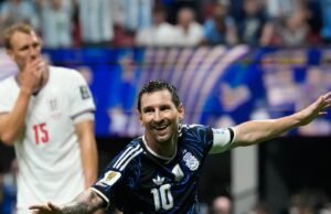 Lionel Messi, Argentina venceu a semifinal da Copa do Mundo contra a Inglaterra