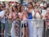 Casamento de Taylor Swift-Travis Kelce: fãs de casamento em Nova York lotam o Madison Square Garden